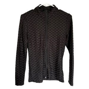 Love J Textured Black Jacket